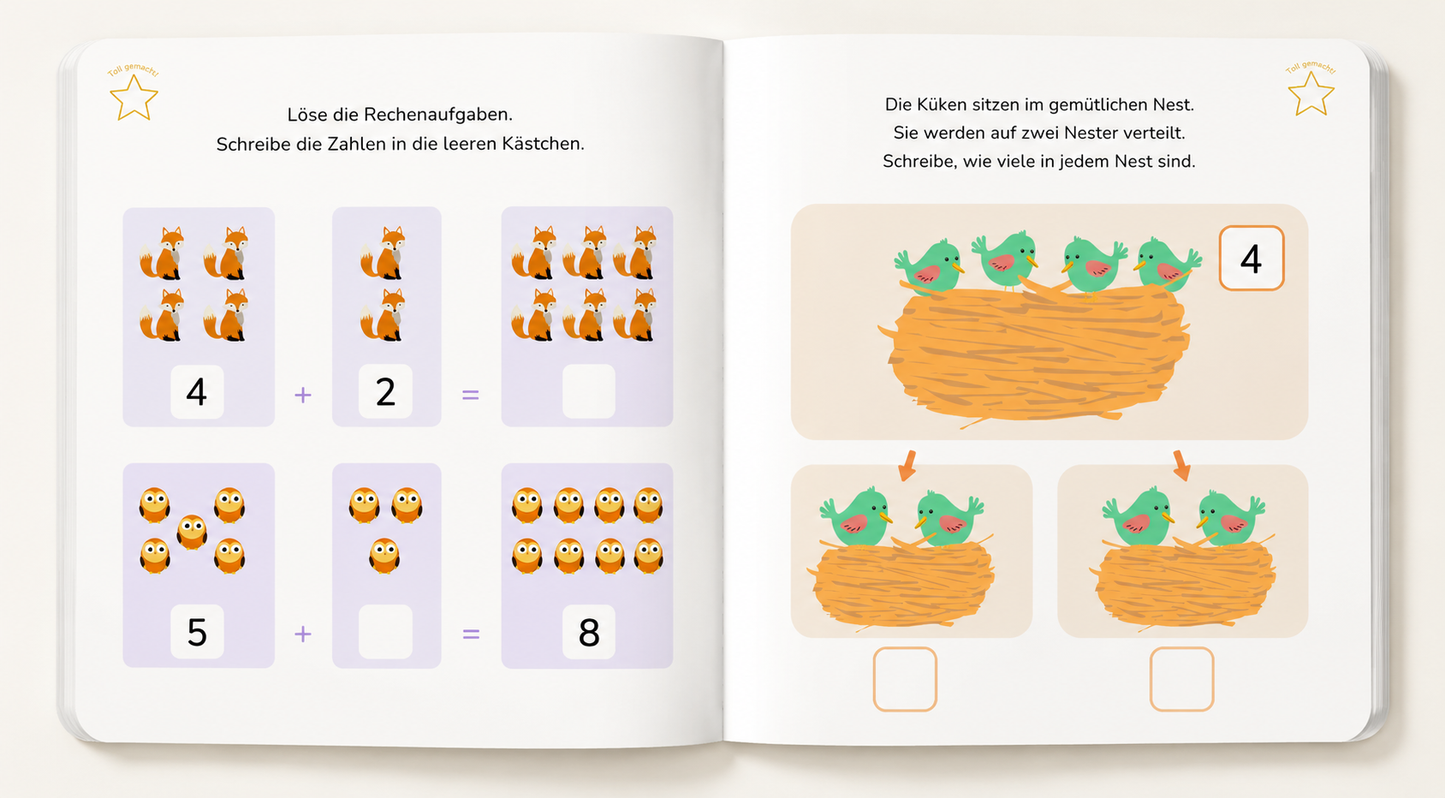 Zahlen 1–10