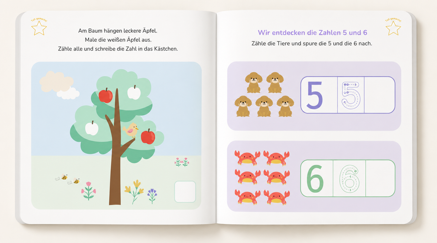 Zahlen 1–10